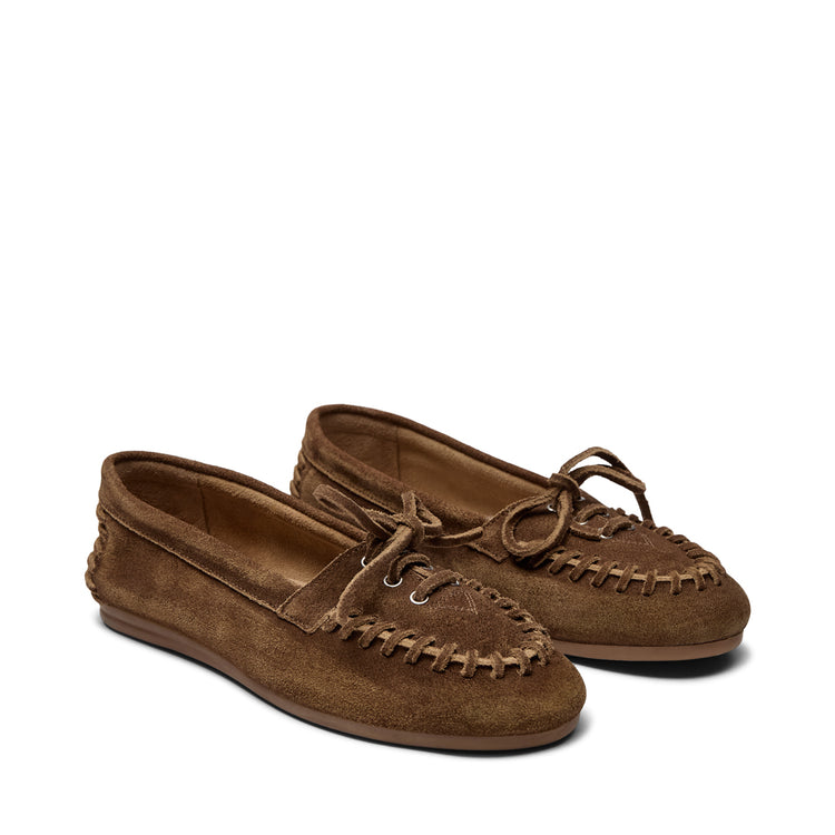 Pavement Zakia Loafers Brown suede 347