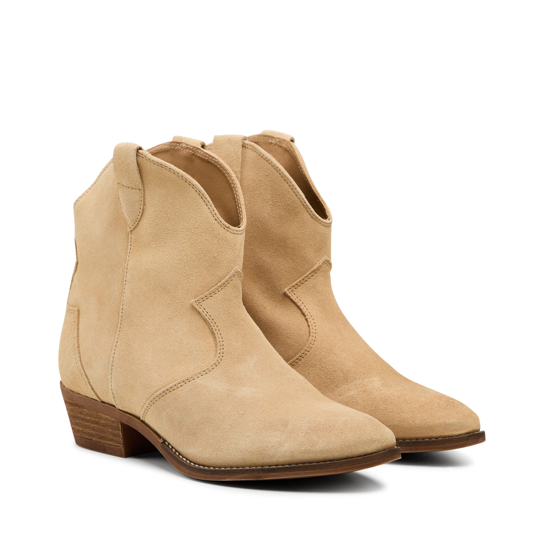 Pavement Clarice Boots Sand suede 601