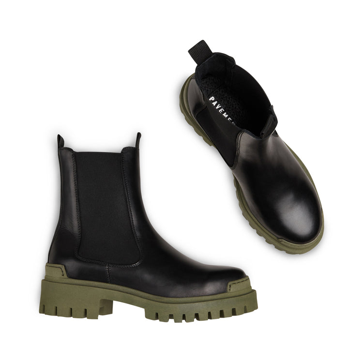 Pavement Malou Boots Black/green 419